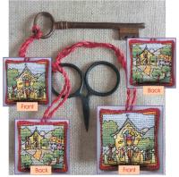 Chapel key and scissor keeps. - Click for larger image