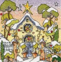 Festive Welsh Chapel - Click for larger image